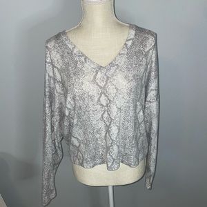 Women’s Snake Print Sweater